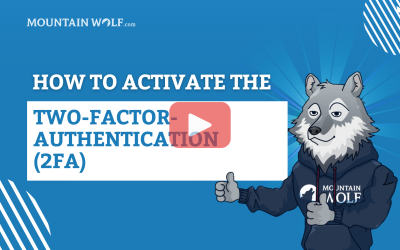 Video: How to activate the two-factor-authentication (2FA)? – Mountain Wolf